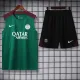 24-25 PSG Green Tank top and shorts suit