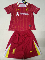 24-25 LIV Home Kids Soccer Jersey