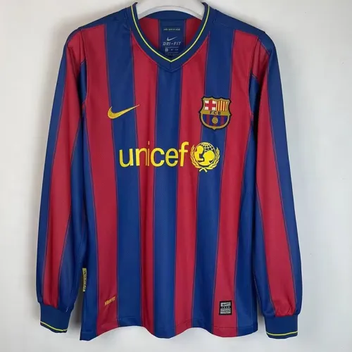 2009-2010 BAR Home Retro Long Sleeve Soccer Jersey