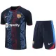 24-25 BAR Black Training Short Suit (印花)