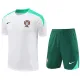 24-25 Portugal White Training Short Suit