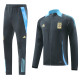 24-25 Argentina Dark gray Jacket Tracksuit #02(蓝领)