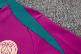 24-25 PSG Rose red Half Pull Tracksuit (半拉链)