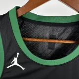 22-23 Celtics HOLIDAY #4 Black Top Quality Hot Pressing NBA Jersey (Trapeze Edition) 飞人版