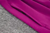24-25 PSG Rose red Half Pull Tracksuit (半拉链)