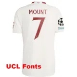 23-24 Man Utd Third Fans Soccer Jersey