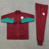 24-25 PSG Jujube red Jacket Tracksuit #01