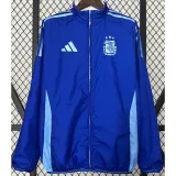 2024 Argentina Blue & White Double Sided Windbreaker (双面风衣)