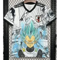 24-25 Japan White Special Edition Fans Training Shirts (蓝赛亚人)