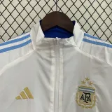 2024 Argentina Blue & White Double Sided Windbreaker (双面风衣)