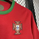 2012 Portugal Home Retro Soccer Jersey