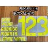 24-25 Spain Home Long Sleeve Player Version Soccer Jersey (长袖球员)