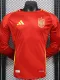 24-25 Spain Home Long Sleeve Player Version Soccer Jersey (长袖球员)