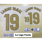 24-25 BAR Home Player Version Soccer Jersey