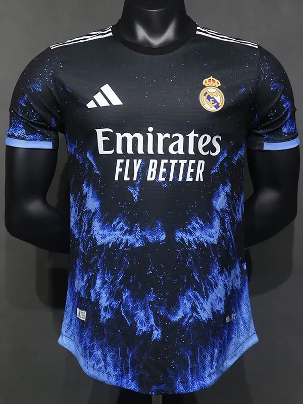 24-25 RMA Blue Special Edition Player Version Soccer Jersey 海之蓝