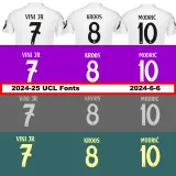 24-25 RMA Blue Special Edition Player Version Soccer Jersey 海之蓝