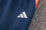 24-25 Man Utd Royal blue Kids Half Pull Tracksuit (童装)(半拉链)