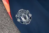 24-25 Man Utd Royal blue Kids Half Pull Tracksuit (童装)(半拉链)