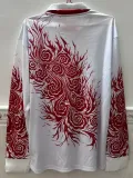 24-25 Japan 火焰Y3 White Special Edition Long Sleeve Soccer Jersey (长袖)