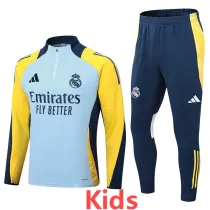 24-25 RMA Light blue Kids Half Pull Special Edition (童装)(半拉链)
