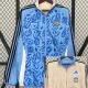 24-25 Man Utd Blue & khaki Double Sided Windbreaker (双面风衣)