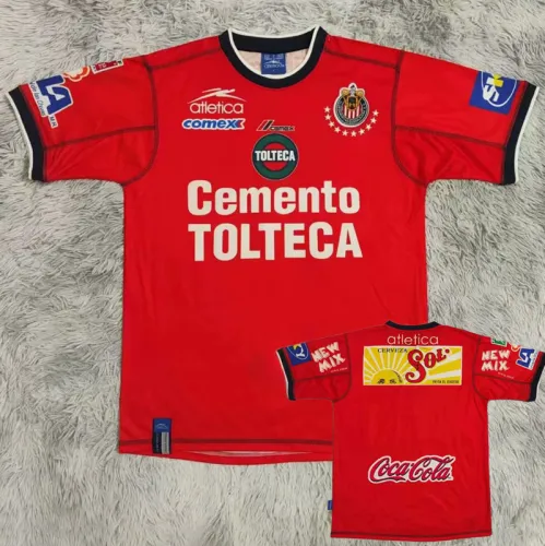 2002-2003 Chivas Guadalajara Away Retro Soccer Jersey