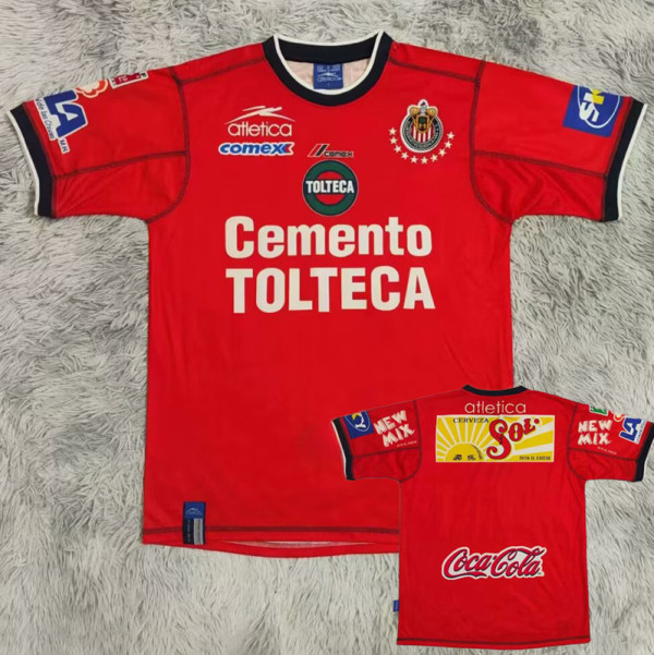 2002-2003 Chivas Guadalajara Away Retro Soccer Jersey