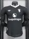 24-25 Man Utd Black Goalkeeper Player Version Soccer Jersey