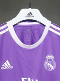 2016-2017 RMA Away Player Version 长袖球员 Long Sleeve Retro Soccer Jersey