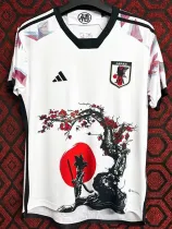 2024 Japan White Special Edition Fans Soccer Jersey (悟空太阳)