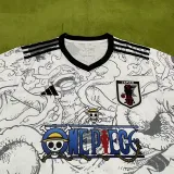 24-25 Japan ONEPECE White Special Edition Fans Soccer Jersey (海贼王)
