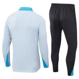 24-25 TOT White Half Pull Tracksuit (半拉链)