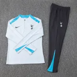 24-25 TOT White Half Pull Tracksuit (半拉链)