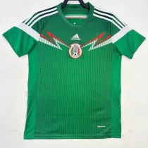 2014 Mexico Home Retro Soccer Jersey