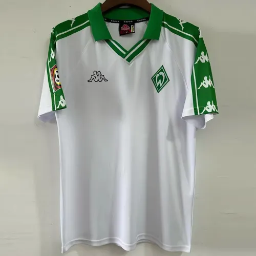 1993 Werder Bremen Away Retro Soccer Jersey