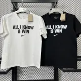 T204 NK White High Quality Casual T-Shirt #字母