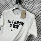 T204 NK White High Quality Casual T-Shirt #字母