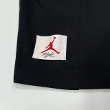 M001 Jordan Black Pure Cotton Fabric Casual Short Pants (红标)