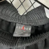 M001 Jordan Black Pure Cotton Fabric Casual Short Pants (红标)