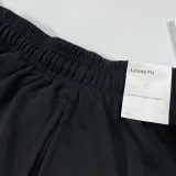 M001 Jordan Black Pure Cotton Fabric Casual Short Pants (红标)