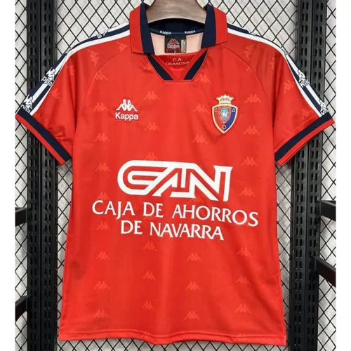 1996-1997 Osasuna Home Retro Soccer Jersey