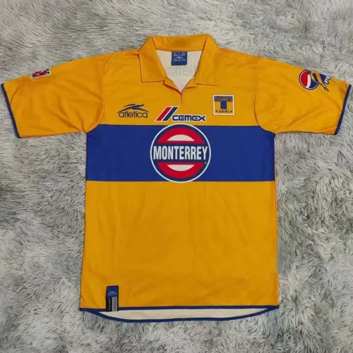 2003-2004 Tigres UANL Home Retro Soccer Jersey