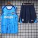 24-25 CHE Light blue Tank top and shorts suit
