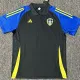 24-25 Leeds United Black Polo Short Sleeve