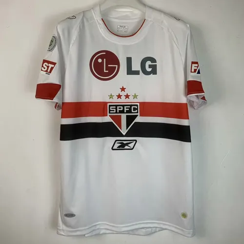 2006 Sao Paulo Home Retro Soccer Jersey