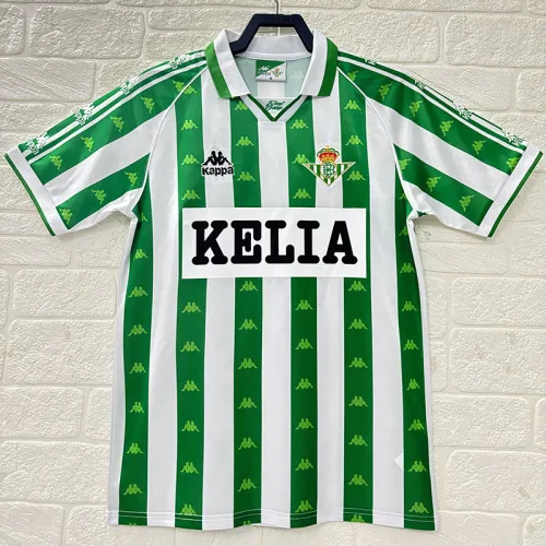 1996-1997 Real Betis Home Retro Soccer Jersey
