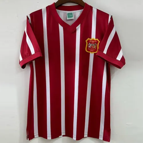 1956 Man City Away Retro Soccer Jersey