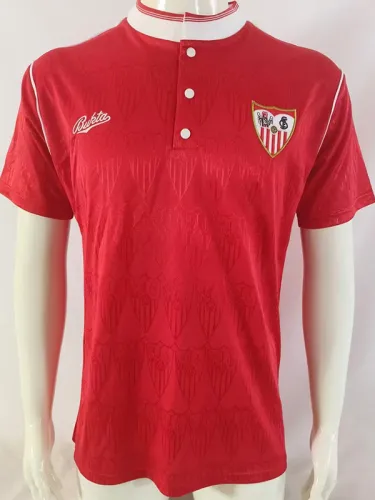 1991-1992 Sevilla Away Retro Soccer Jersey