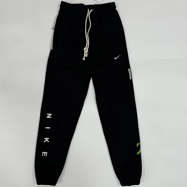 W9纯棉卫裤 NK Black Top Quality Sweatpants (Have Pocket)