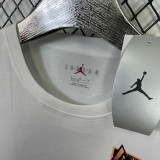 T135 Jordan White High Quality Casual T-Shirt #彩标